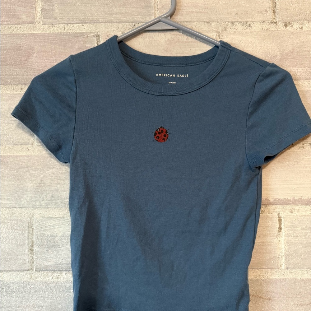 American Eagle Outfitters women’s Top with Red Ladybug